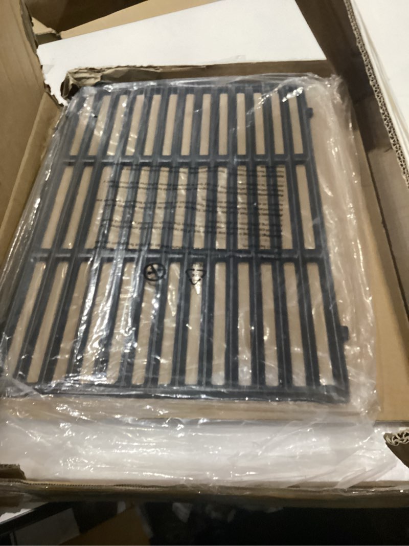 Condition photo showing New/Like New for stanbroil cast iron cooking grate for weber genesis ii and genesis ii lx 300 series gas grills - grill grid grate for weber genesis 2022 - replacement parts for weber 66095, set of 2