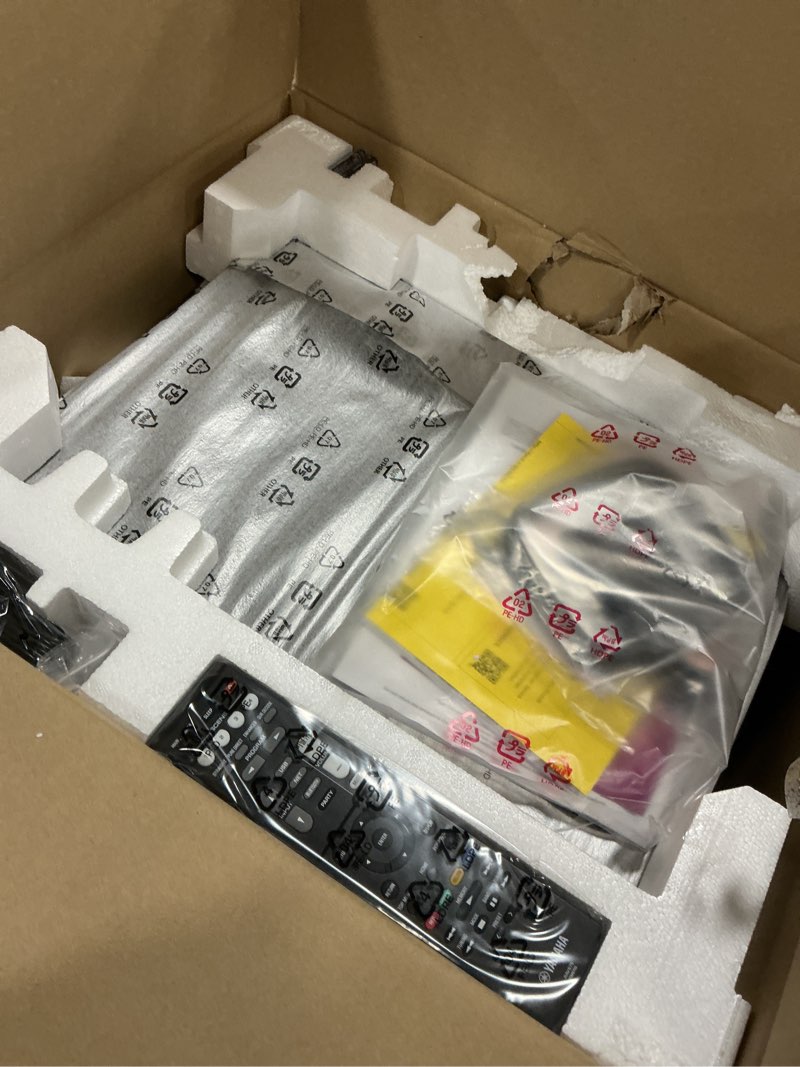 Condition photo showing New/Like New for YAMAHA RX-V6A 7.2-Channel AV Receiver with MusicCast 7.2 Receiver