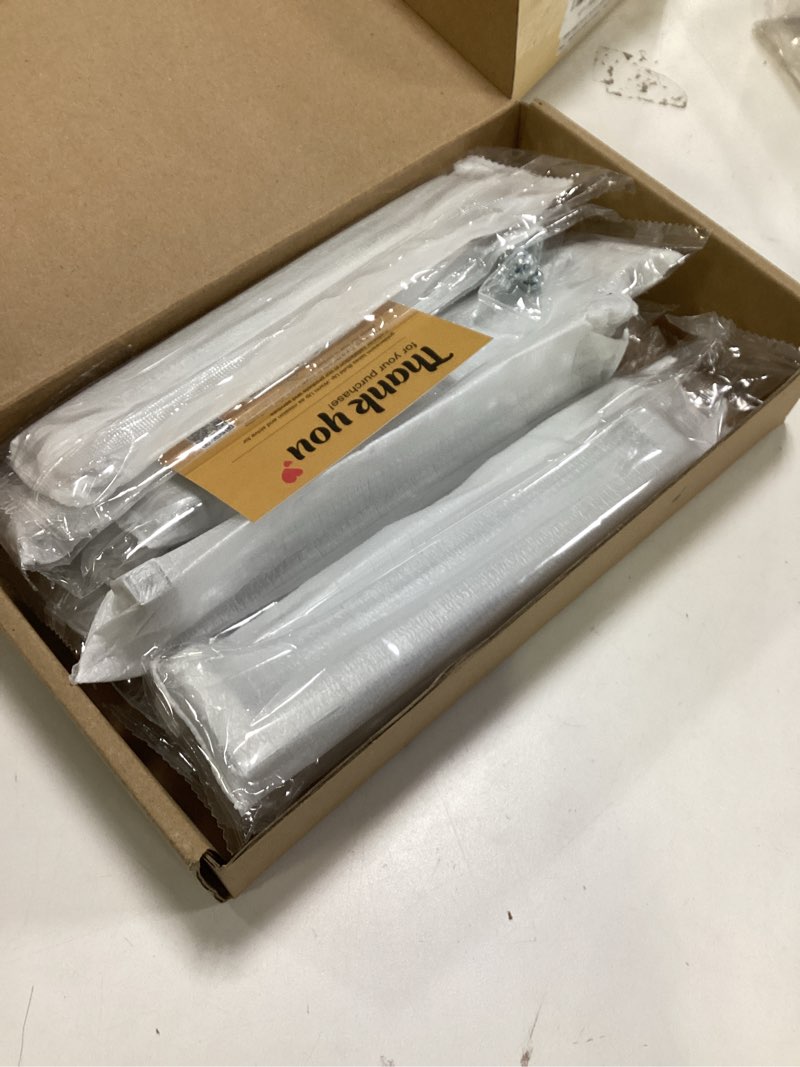 Condition photo showing New/Like New for Goldenwarm 10 Pack 6-1/4 Inch Brushed Nickel Cabinet Pulls Square Drawer Handles Silver Kitchen Hardware Cupboard Dresser 10 6-1/4in(160mm) hole centers