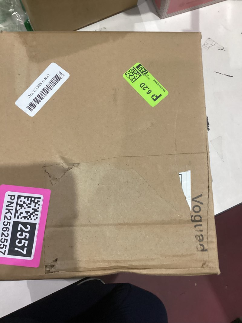 Condition photo showing item condition for Frosted Glass Lamp Shade 2 Pack, Cylinder Glass Shade Replacement for Lighting Fixture Glass Globe with 1 5/8 Inch Fitter, G0035