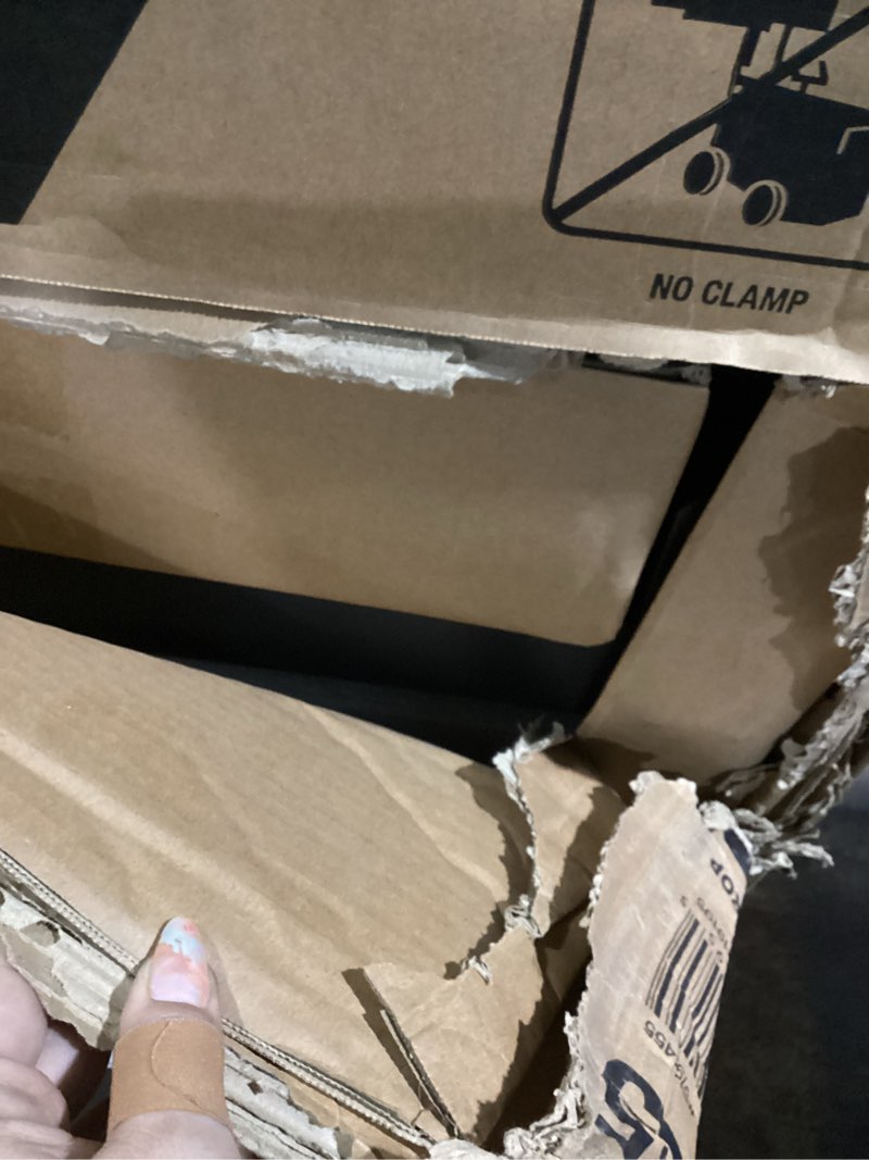 Condition photo showing Good Condition for kobalt 36-in w x 72-in h x 18.5-in d freestanding steel garage cabinet in black