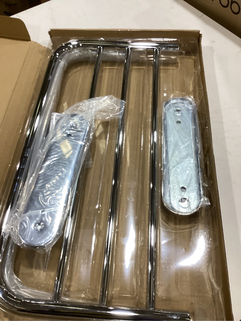 Condition photo showing Good Condition for 18 Inch Bathroom Towel Rack Towel Bar Towel Shelf Chrome Stainless Steel and Zinc Alloy Wall Mount 1pc for House Lavatory and Hotel Chrome 18 Inch