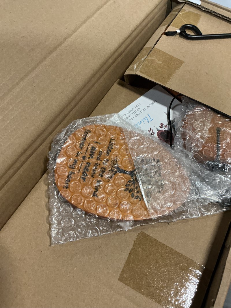 Condition photo showing Good Condition for Large Wind Chimes for Outside Deep Tone,42" Memorial Wind Chimes for Loss of Loved one, Sympathy Gifts Outdoor Decor in Garden,Porch, Backyard and Patio (Bronze)