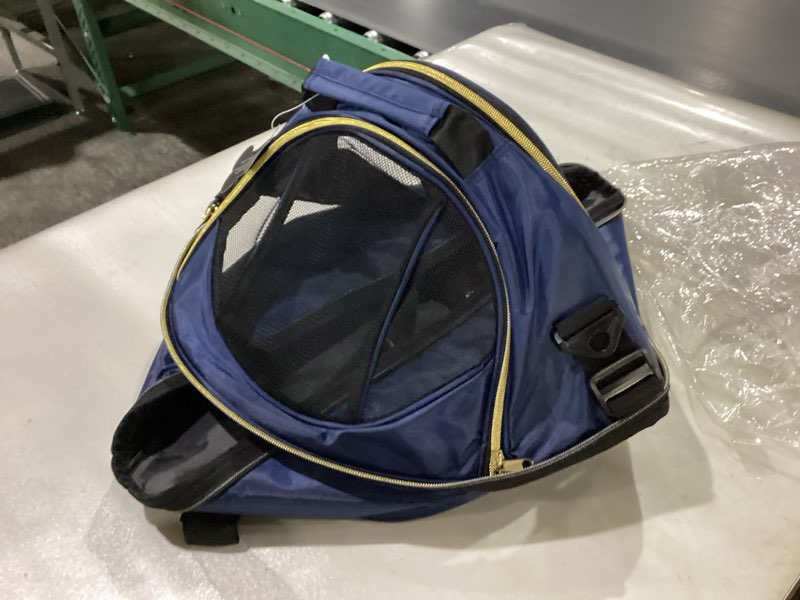 Condition photo showing Good Condition for Pet Life ® 'Air-Venture' Panoramic Travel Airline Approved Dog Carrier - Airline Pet Carrier Crate w