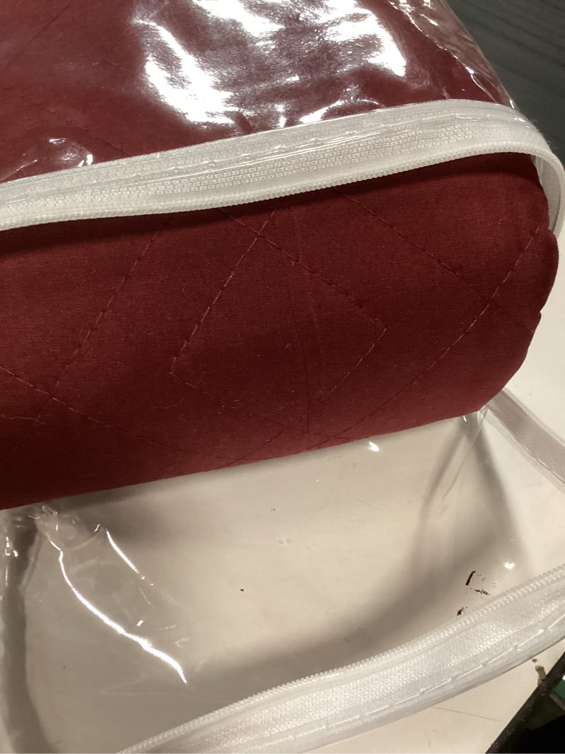 Condition photo showing Good Condition for ameritex waterproof nonslip recliner cover stay in place, dog chair cover furniture protector, ideal recliner slipcovers for pets and kids (burgundy, 23") 23" burgundy
