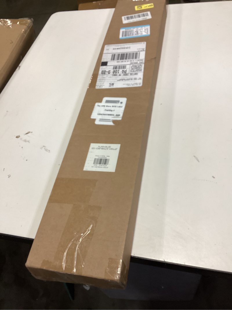 Condition photo showing New/Like New for LazBlinds No Tools No Drill Cordless Cellular Shades, Top Down Bottom Up (TDBU) Honeycomb Shades for Home, Blackout Light Blocking Thermal Insulation Blinds for Windows, 30" W x 64" H, Black Blackout - Black 30" W x 64" H