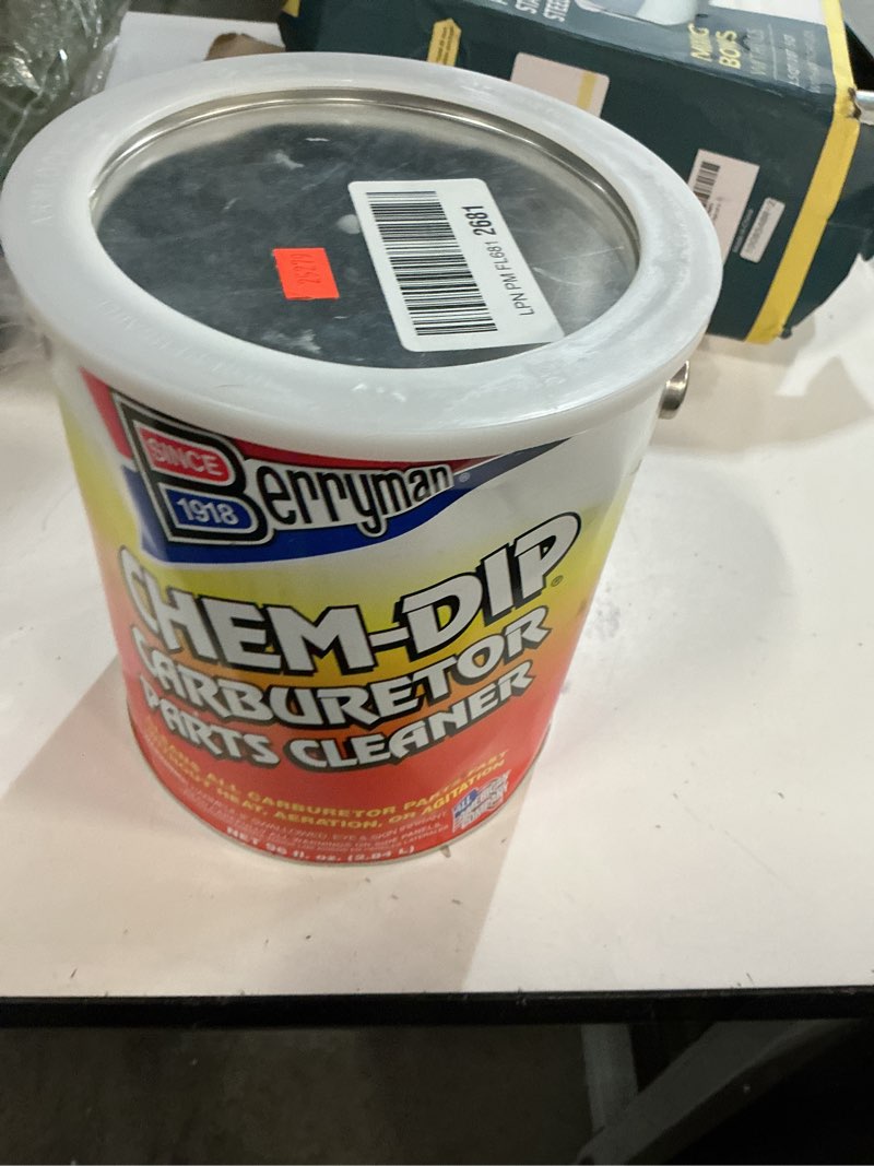 Condition photo showing New/Like New for Berryman 0996-ARM B-9 Chem Dip Parts Cleaner with Basket and Armlock, 3/4-Gallon Pail