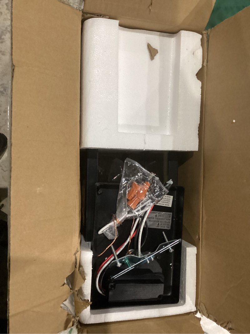 Condition photo showing Good Condition for BesLowe Upgraded Motion Sensor Outdoor Wall Light, 13” Dusk to Dawn Porch Light Outdoor Wall Sconce Lantern, 3 Lighting Modes Exterior Lighting Fixture Wall Mount, Outside Light for House, Black Black 13in