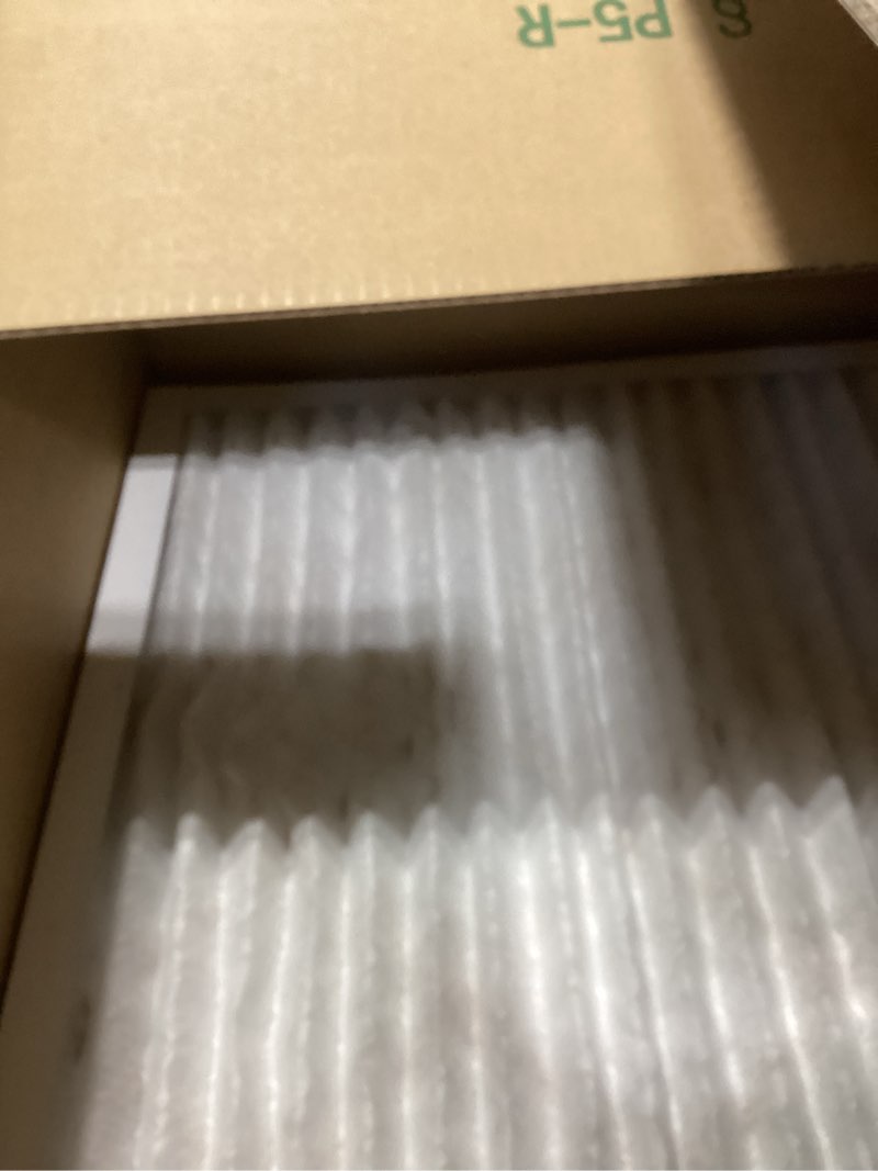 Condition photo showing New/Like New for Amazon Basics Merv 5 AC Furnace Air Filter 16x25x1 inches, Pack of 6 (Actual size: 15.75" x 24.75" x 0.75") 16x25x1 Merv 5