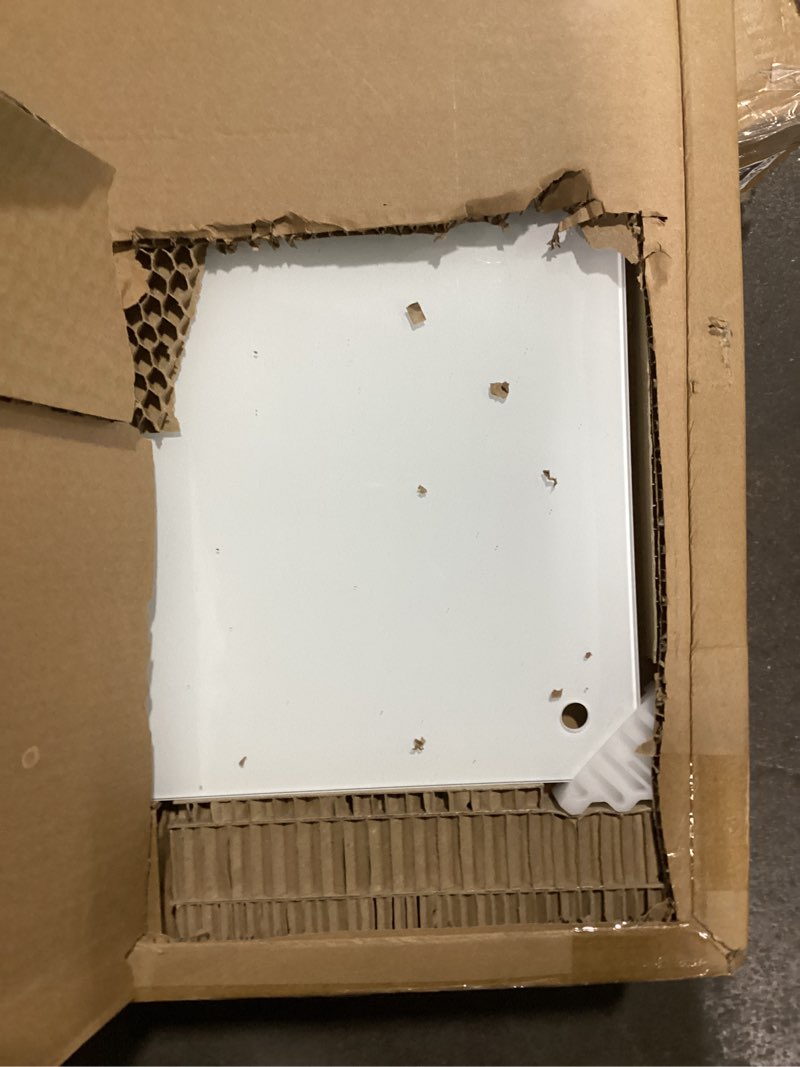 48 x 36 inches glass whiteboard, magnetic glass dry erase board for wall, 4' x 3' brilliance white b