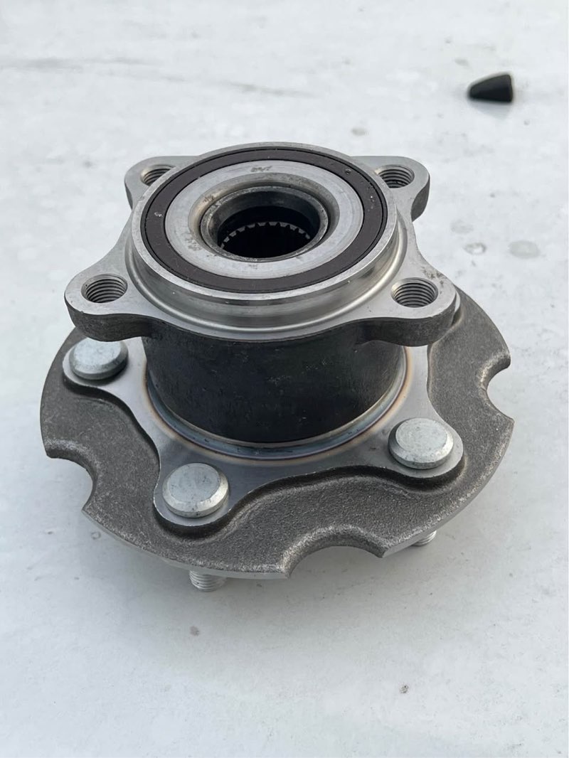 this is a rear wheel bearing and hub assembly with abs sensor ring.  it is compatible with 2006-2018 toyota rav4 4x4/awd models and certain lexus nx models.  the part number is chb201009