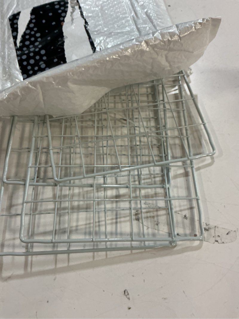 Condition photo showing Good Condition for bestyash freezer organizer divider adjustable chest freezer organizer with breathable layered mesh for refrigerator and freezer food and beverage storage 15.9x15.9x12.6 inches