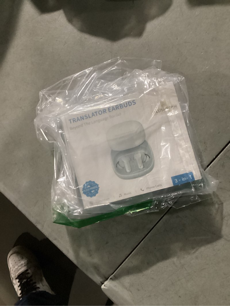 Condition photo showing New/Like New for M3 Translator Earbuds – Free Lifetime Access to Translation App - Bluetooth 5.3 Wireless Earbuds w/ 74-Language Real-Time Translation, 40H Battery, HD Sound