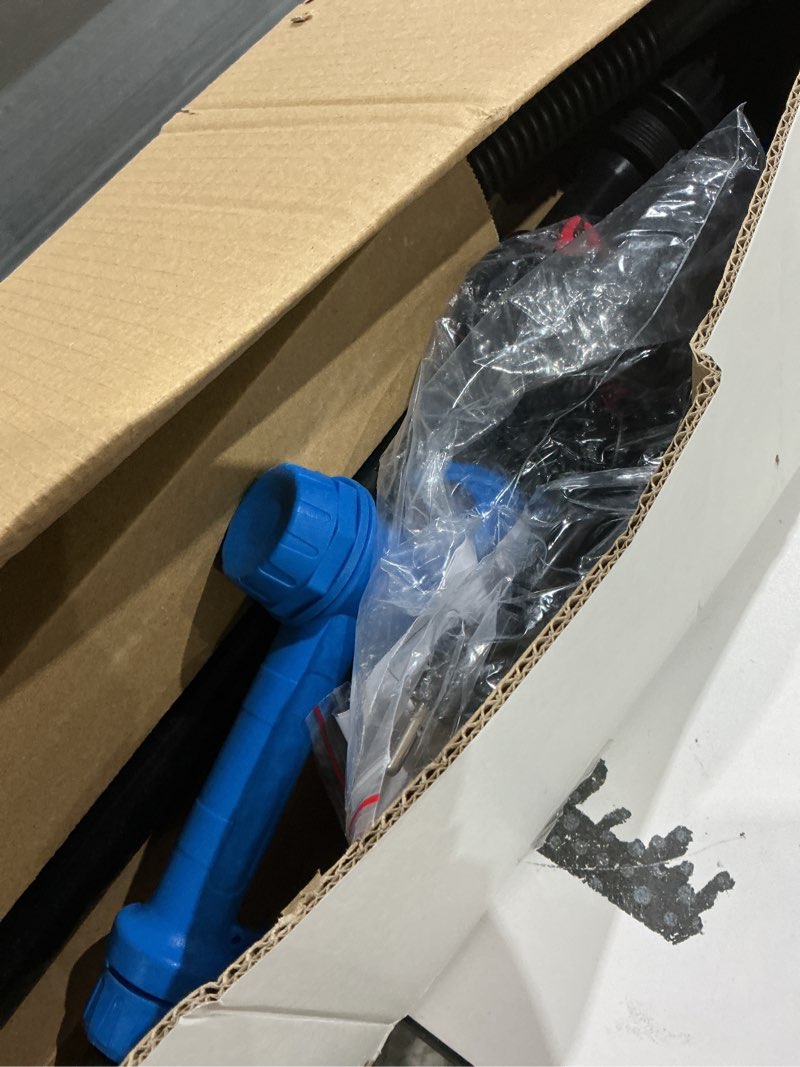 Condition photo showing Good Condition for electric drum barrel pump with 120v ac/12v dc power,55 gallon drum pump with built-in 2-inch bung adapter, 5 gallons per minute flow rate, for def, diesel, water, antifreeze