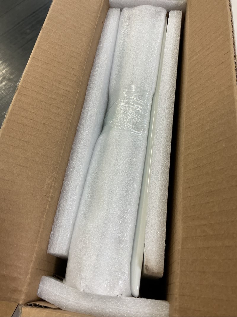 Condition photo showing Good Condition for yhosseun porcelain serving platters rectangular trays white serving platters for party, stackable serving plates set of 4,12 inch 12 inches a-white platter