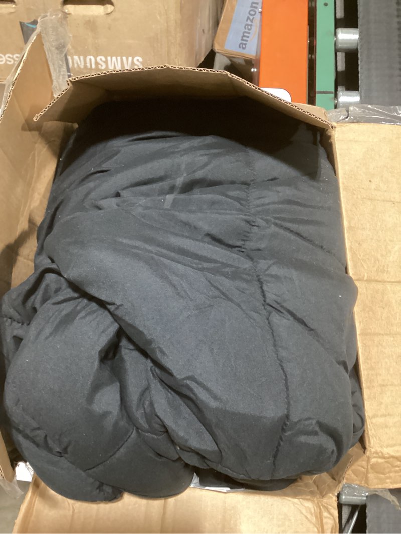 Sweet Home Collection 7 Piece Comforter Set Bag Solid Color All Season Soft Down Alternative Blanket