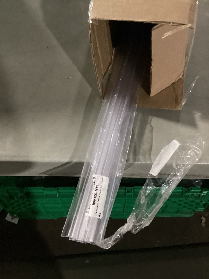 Condition photo showing Good Condition for 2-Pack Butecare Frameless Shower Door Bottom Seal for Glass Doors – Stop Shower Leaks and Create a Water Barrier (1/2” x 39”) Bottom sweep -1/2''
