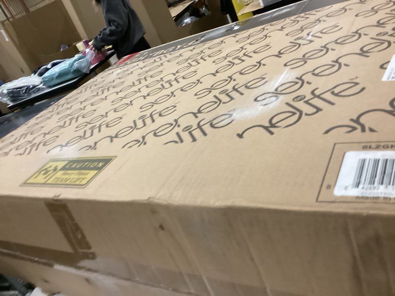 SereneLife Outdoor Zero Gravity Lounge Chair Set with Table – 2 Adjustable Recliners with Cup Holder