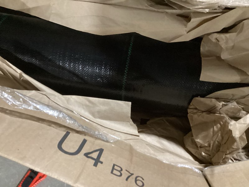 Condition photo showing Good Condition for 5ft x 300ft Landscape Fabric Durable Weed Barrier Mats Prevent Weeds, Easy Install Weed Blocker, Premium Weed Barrier Fabric