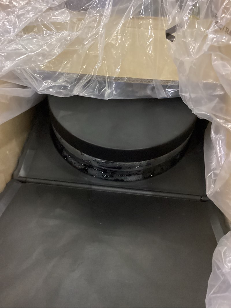 Condition photo showing As Is for Automatic Gravity Pet Feeder, 1.8 Gallons*2 Dog Feeder and Water Dispenser Set, 2-in-1 Automatic 100% BPA-Free Feeder and Stainless Steel Water Dispenser for Dogs, Cats, Rabbits, Puppies (Black) Extra Large?1.6 Gallons x 2? Black