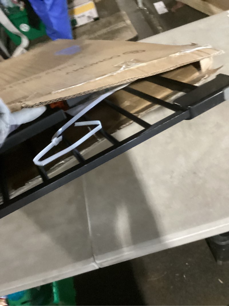 Condition photo showing Good Condition for comomy 36" extra tall baby gate for stairs and doorways - fits 29.5" to 48.8" wide openings, auto close extra wide dog gate for house, pressure mounted easy walk through pet with door, black 36"tall 48.8"wide black