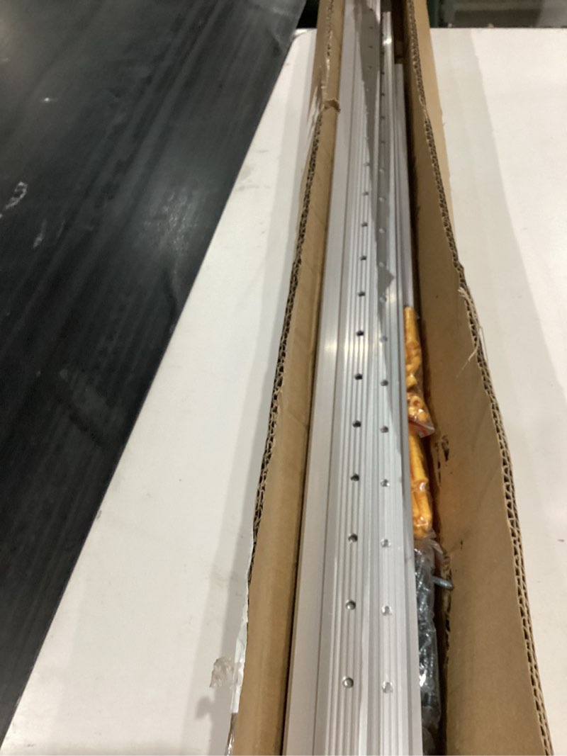 Condition photo showing Good Condition for heavy mirror mounting hardware mirror hanger z clips 32 inch 2 pairs french cleat aluminum alloy mirror picture frame hanging kit mirror brackets for wall mounting heavy duty 200lb max load 2 pairs 32 inch