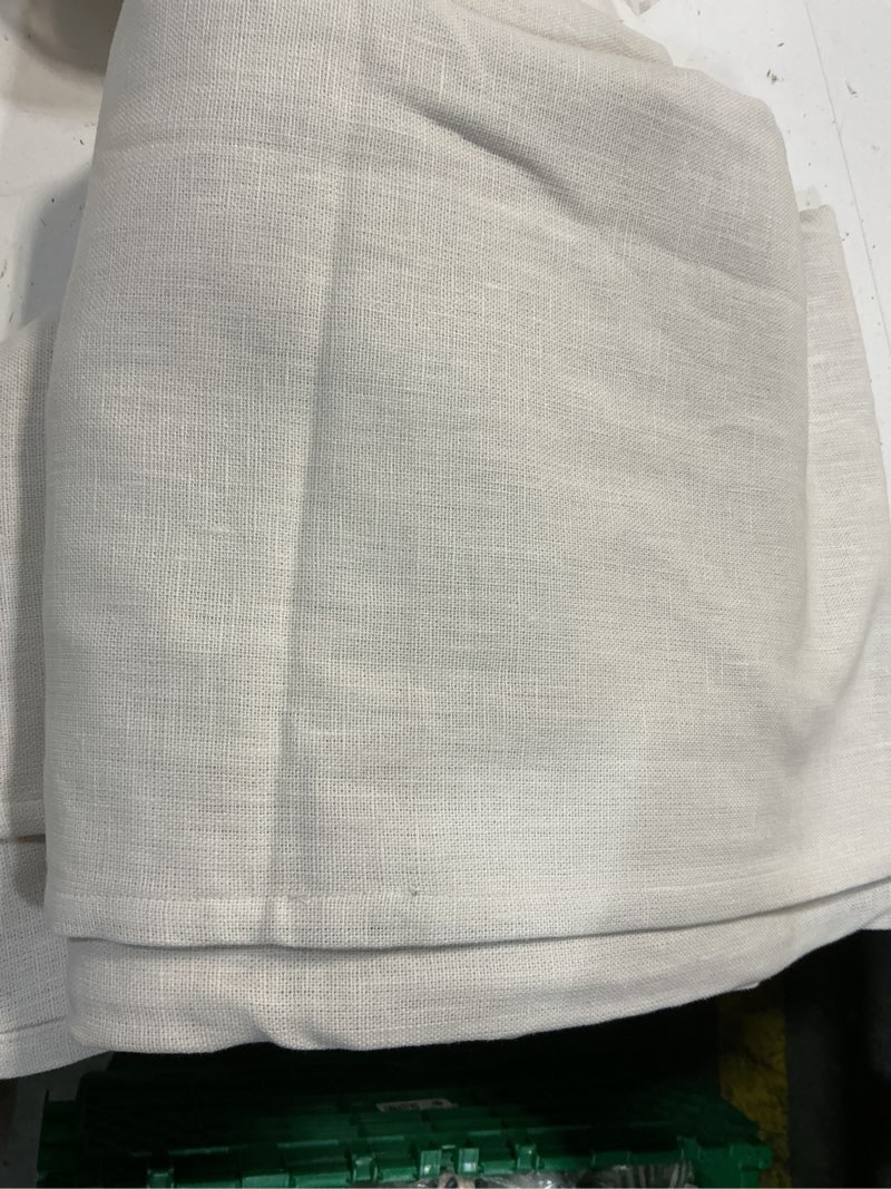 Condition photo showing Good Condition for quince textured cotton true blackout curtain ( 48”*96”) 1 panel