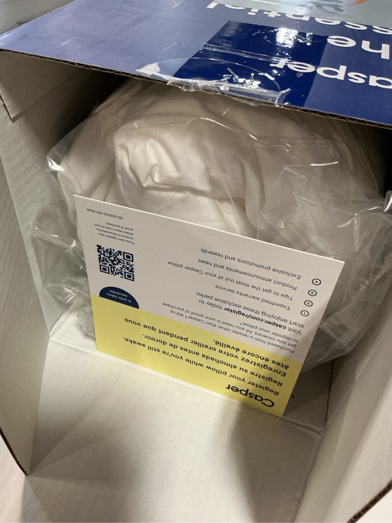 Condition photo showing Good Condition for Casper - Essential Pillow - White