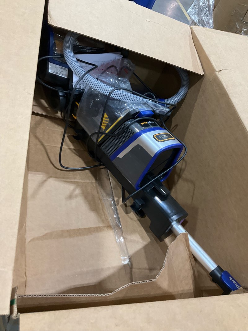 Condition photo showing As Is for Shark CarpetXpert HairPro Upright Carpet, Area Rug & Upholstery Cleaner with Spot & Stain Remover, Perfect for Pets, Carpet Shampooer, 2 Cleaning Tools, Pet Cleaning Solution, Cobalt, EX251BRN CarpetXpert HairPro+Spot & Stain