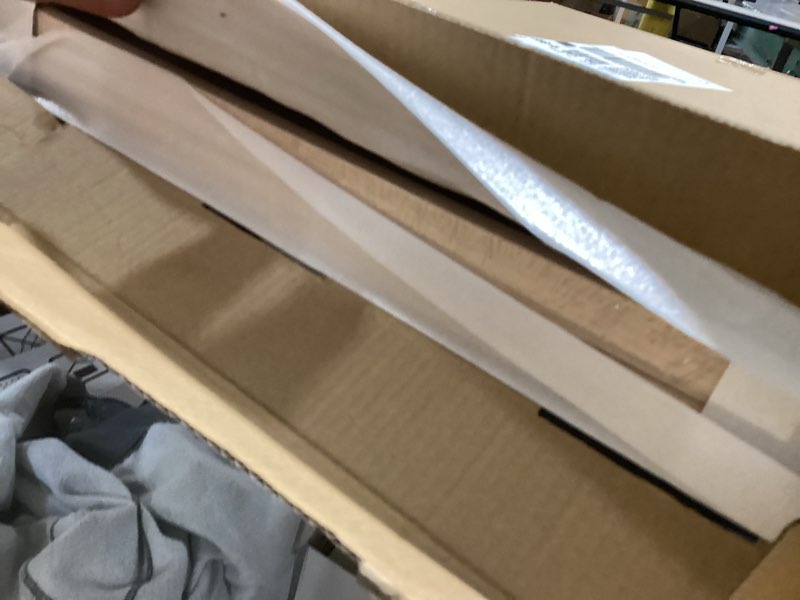 Condition photo showing Good Condition for yaetm 16x24 picture frame set of 2, natural solid oak wood poster frame 16x24 for wall gallery, horizontal and vertical wall mount (2 pack, oak) 16"x24", 2 pack oak
