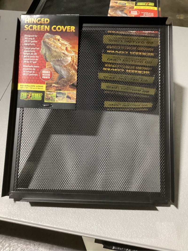 Condition photo showing Good Condition for Exo Terra Screen Cover for Hinged Door, 20 to 29-Gallon