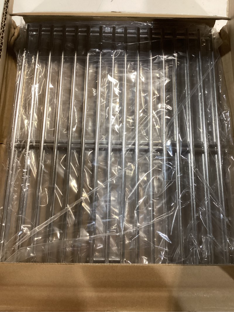Condition photo showing New/Like New for 17 Inch Stainless Steel Cooking Grates for Home Depot Nexgrill 720-0830H 720-0830D 720-0783E 720-0783C Gas Grill Replacement Parts Uniflame Gas Grills Cooking Grids 2 Pack