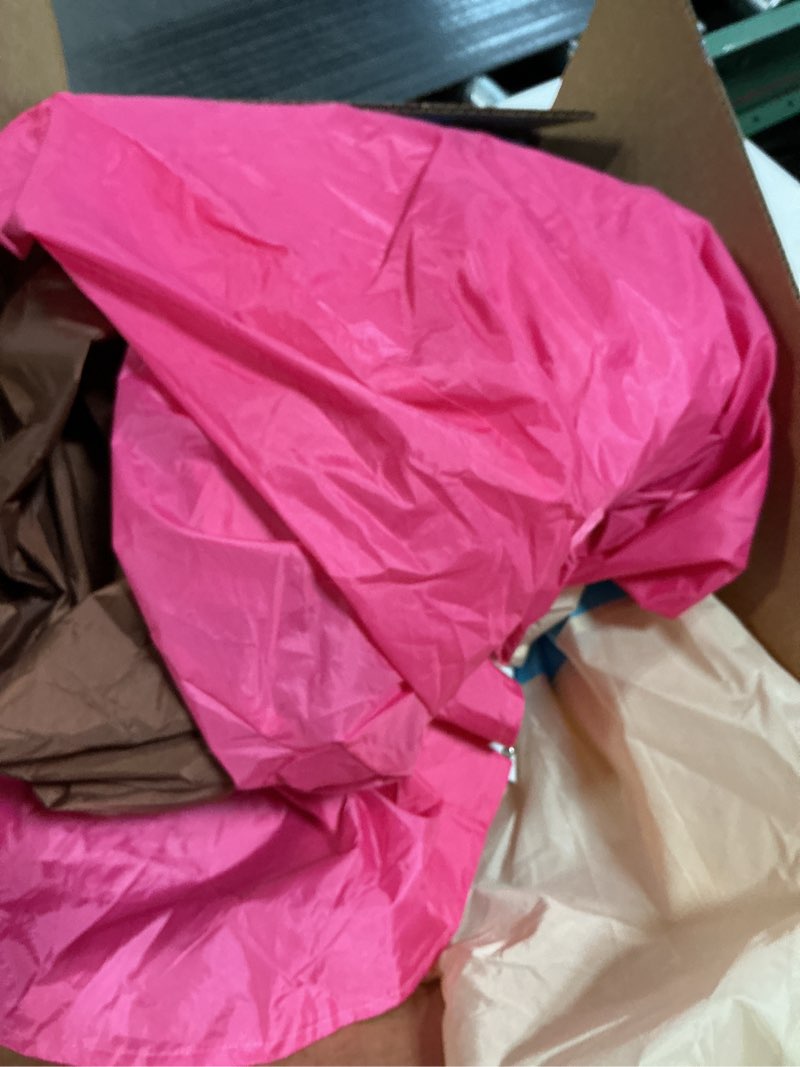 Condition photo showing As Is for 2 Packs Inflatable Baby Costume Boy/Girl Blow Up Costume for Adult/Gender Reveal Party/Baby Shower Party/Halloween Pacifier-costume