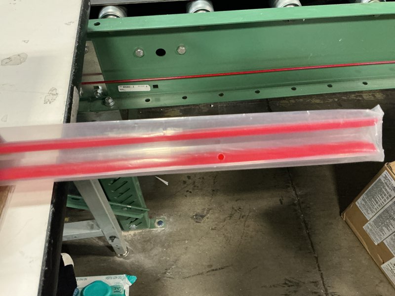 Condition photo showing As Is for Gaahing 4Pcs Peel and Stick Clear Corner Guards, Self-Adhesive L-Shaped Outside Corner Shield for Wall Edge Furniture Door Frame Protector Bumper (3.9ft x 1.0in) Clear 4Pcs x 3.9ft x 1.0in