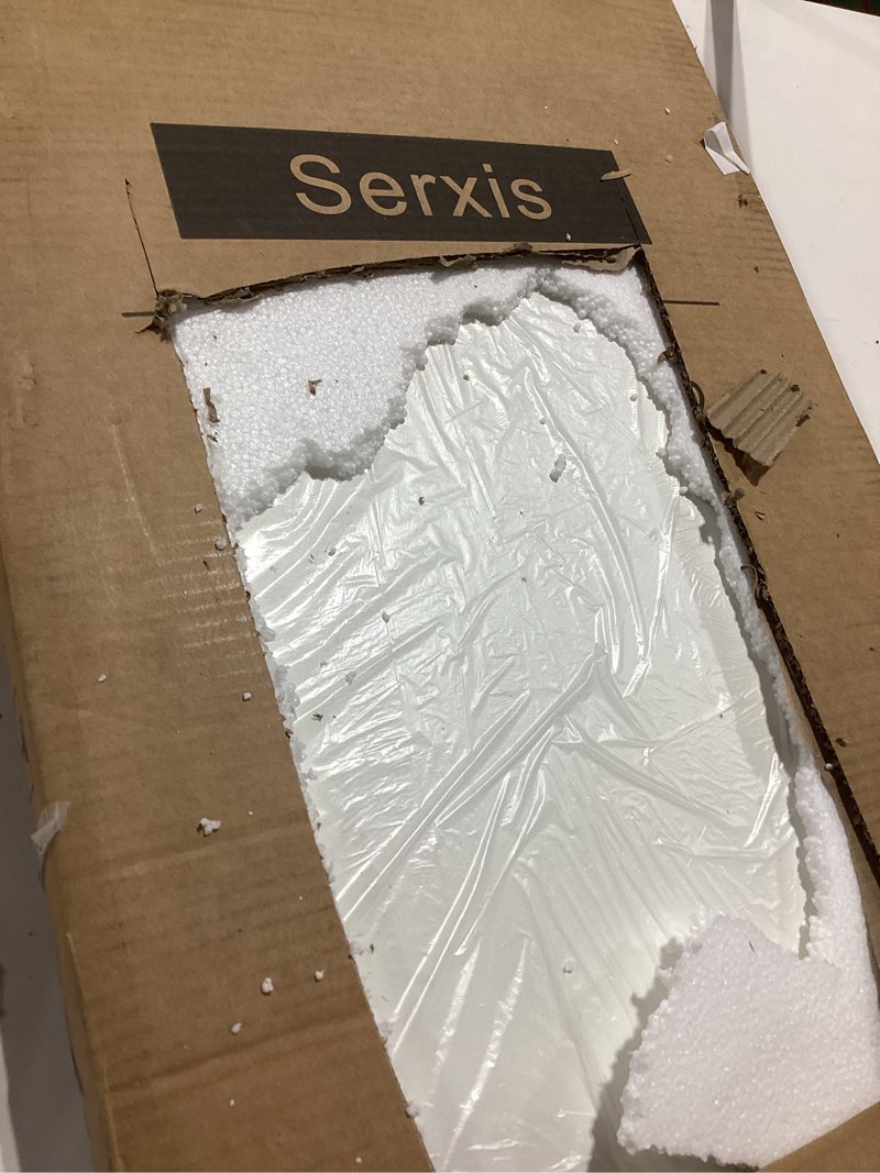 Condition photo showing Good Condition for Sofa C Side End Table Wood Accent Couch Coffee Tray Snack Notebook Laptop Holder Over Bed Stand Reading Desk White Color 22x14x27 Inch Space Saving for Living Room Bedroom