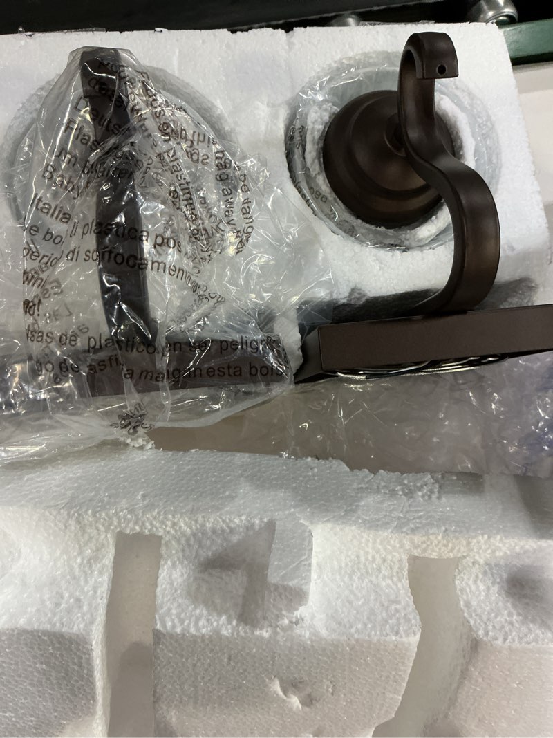 Condition photo showing Good Condition for oil rubbed bronze wall sconces set of two, bronze farmhouse bathroom wall sconces set of two with clear glass for bathroom hallway stairwell dining room oil rubbed bronze+clear glass 2 pack