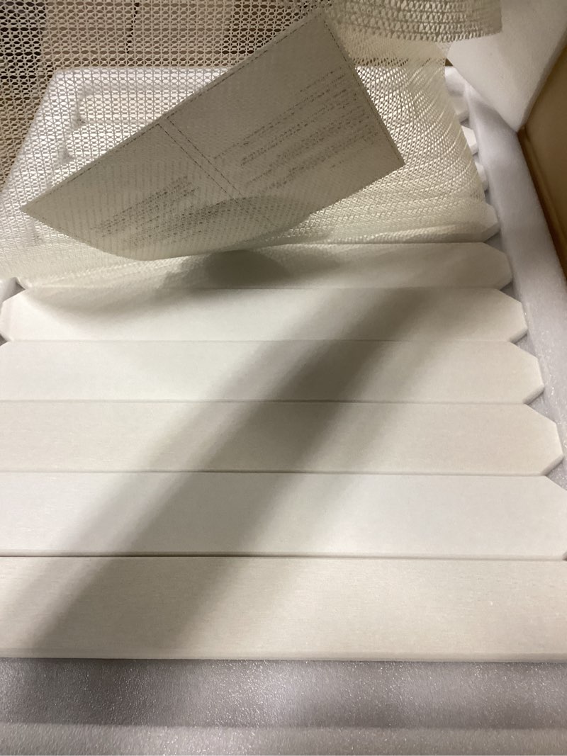 Condition photo showing New/Like New for Large Stone Dish Drying Mat for Kitchen Counter – 24" x 16" White Diatomaceous Earth Mat, Quick Drying & Super Absorbent, Foldable Eco-Friendly Drying Pad for Dishes, Glasses & Bottles