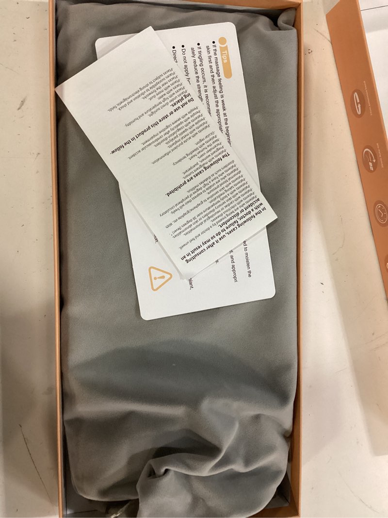 Condition photo showing New/Like New for Abs Sculptor, Ab Toning Belt with Heating Pad for Stomach Cellulite Removal Fat Burning, ab Toner Machine for Belly Exercise Smooth & Firming, Lower Back Massager for Pain Relief Women Men Unisex White