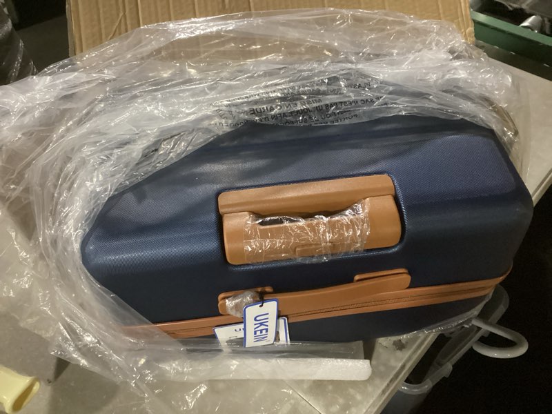 Condition photo showing New/Like New for luggage sets 3 piece, carry on luggage 20 inch with spinner wheels,pc hardside suitcase set with tsa lock,durable carry on suitcase with travel backpack for men women blue 3 piece set (20inch)