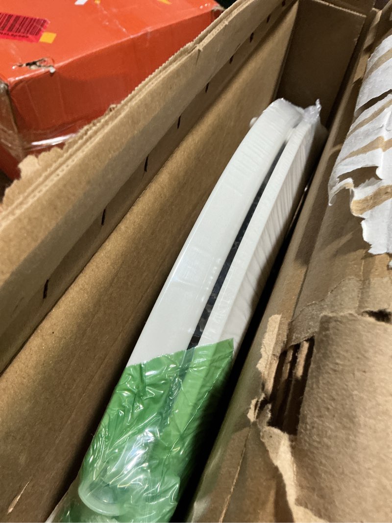 Condition photo showing Good Condition for kohler 4636-rl-0 cachet readylatch elongated toilet seat slow close, soft close toilet seat quiet lid, contoured grip-tight bumpers installation hardware, apartment essentials, white white elongated ready latch