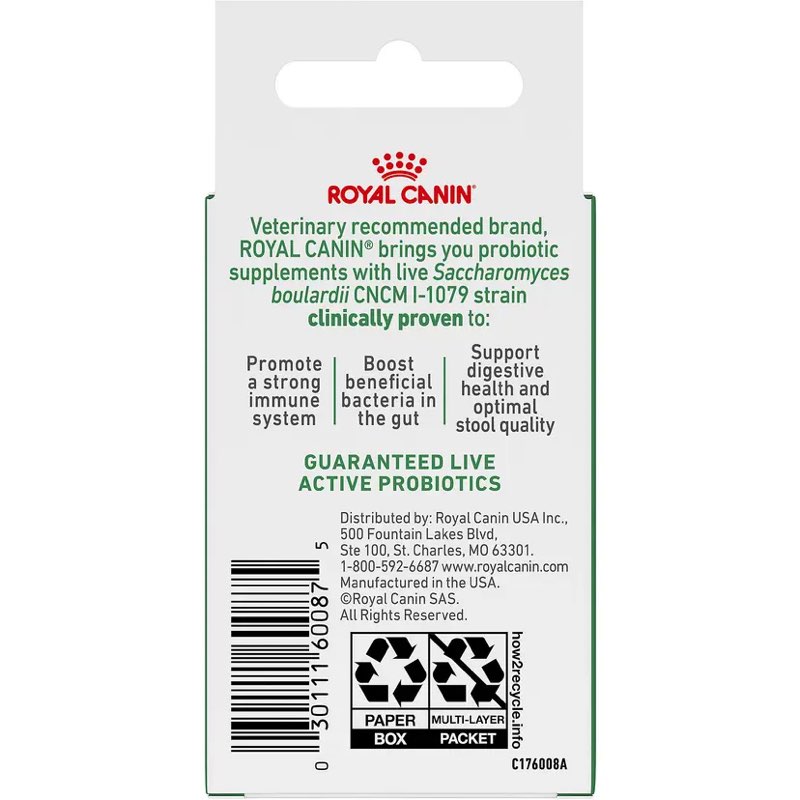 (Best  before 07/Apr 2026)Royal Canin Probiotics for Dogs Digestive and Immune Health Powder Supplement for Dogs of All Ages, 14 Count 