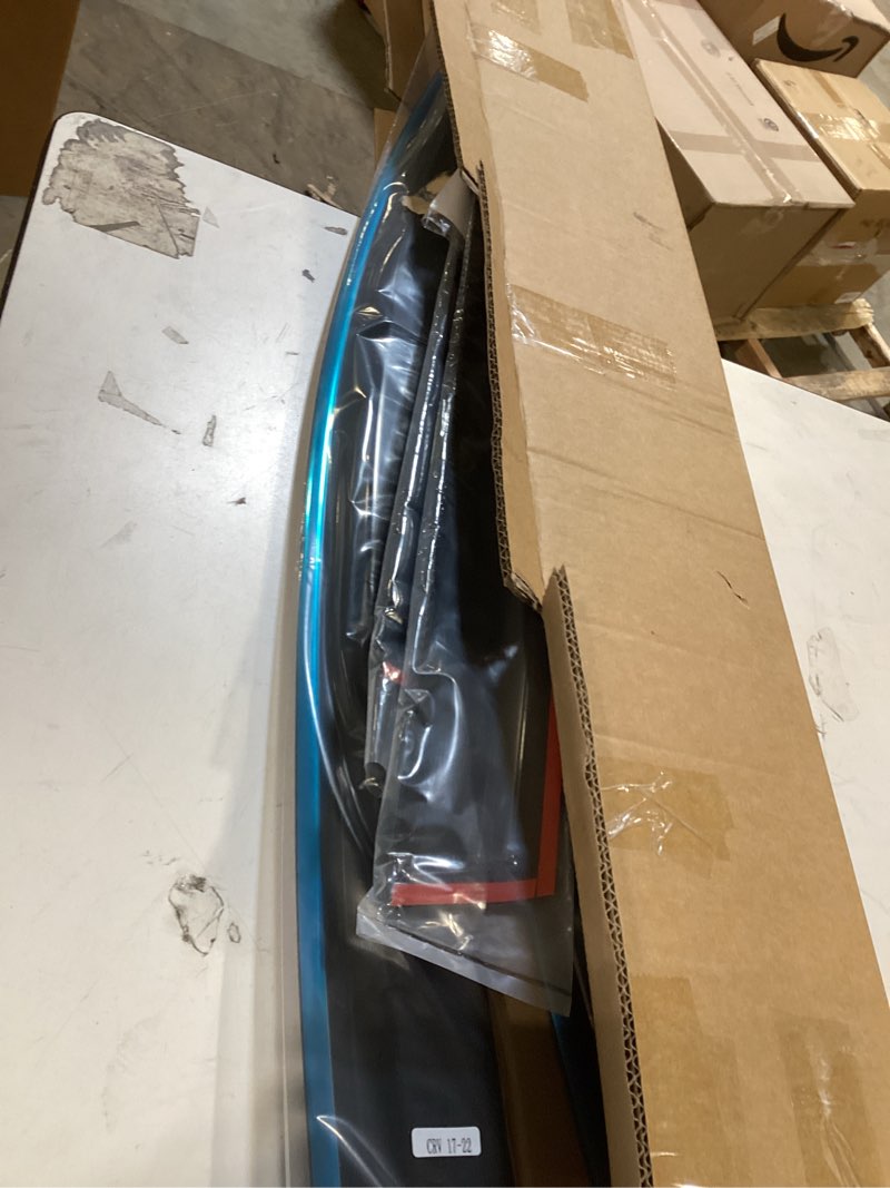 Condition photo showing Good Condition for shatterproof out-channel window deflectors for honda cr-v (crv) 2017-2022, rain guards, window visors for cars, vent deflector, car accessories, 6 pcs (for crv 17-22 6-piece chrome)