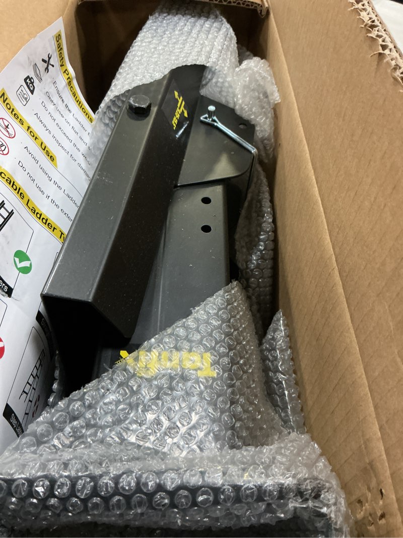 Condition photo showing Good Condition for Foldable | Heavy-Duty Ladder Extender Pro, High Strength Steel Material Design Ladder Extension Pro for Stairs w/Non-Slip Mat, 9.5-15" Adjustable Height, Applicable Feet Spacing 25" Classic