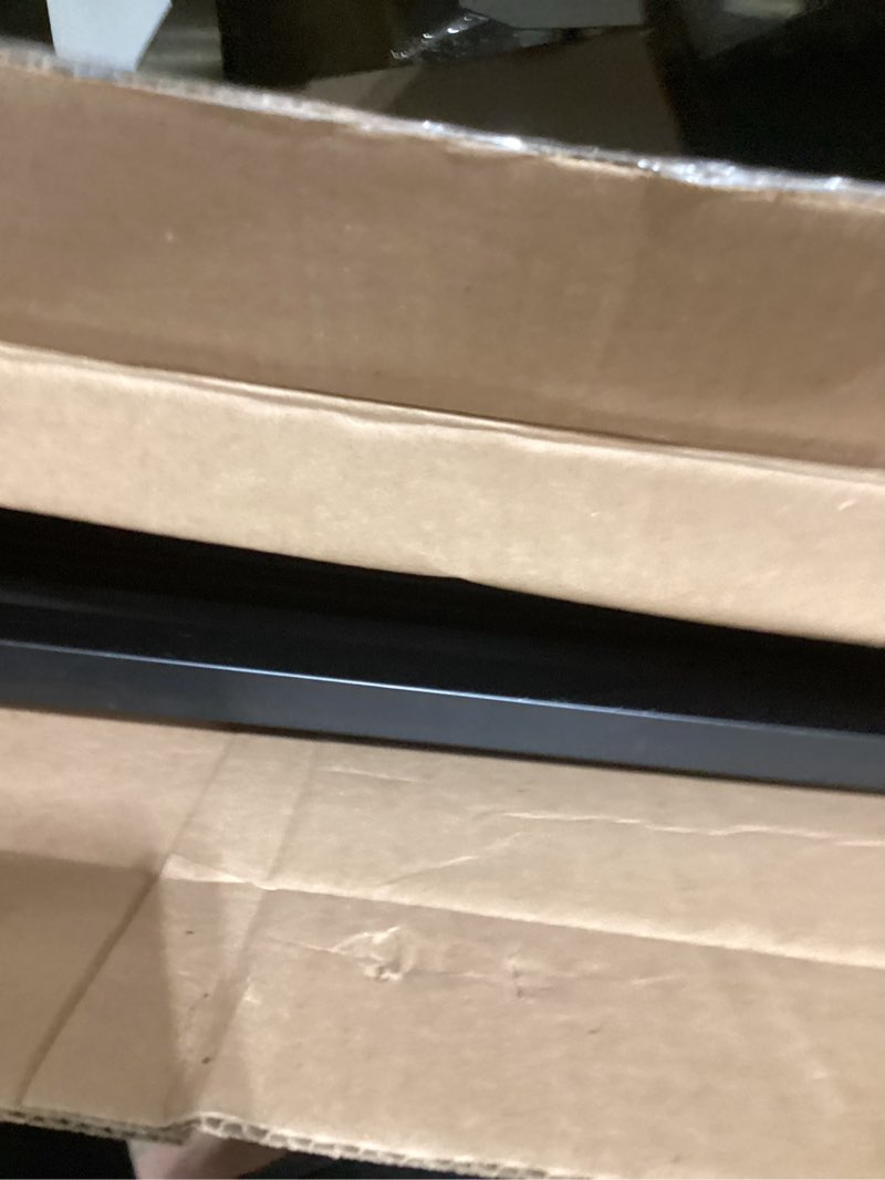 Condition photo showing Good Condition for babelio smart baby gate with auto-unlock/close, pressure mounted no drill for doorways/top of stairs. pet/dog door wide walk thru w/infrared sensor & instant safety alert (black, 26.3-37.8" w, 30" h) black 26.3-37.8" w, 30" h