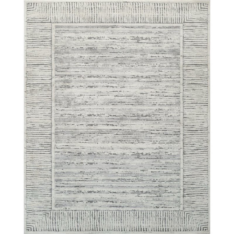 High-Low Savannah Grey/Ivory Rug 12/15.2
