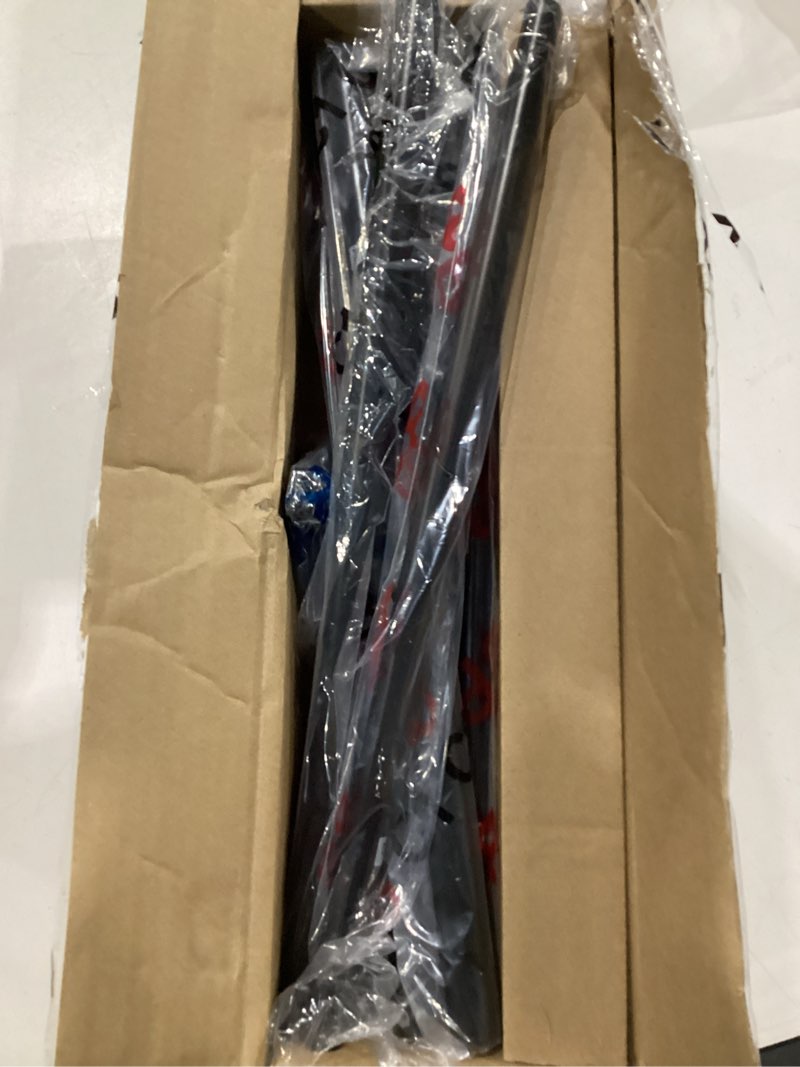 Condition photo showing Good Condition for enjoybasics double curtain rod?blackout wrap-around curtain rods for windows 48 to 84 inch?adjustable from 32 to 86 inch for room darkening curtains, matte black black 32-86"