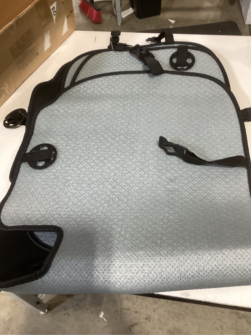 Condition photo showing Good Condition for rear seat cushion for tesla model y juniper 2020-2026 car back seat cover soft and non-slip car seat bottom protector for model y launch series accessories, black black ice silk 3pcs rear seat for juniper no logo