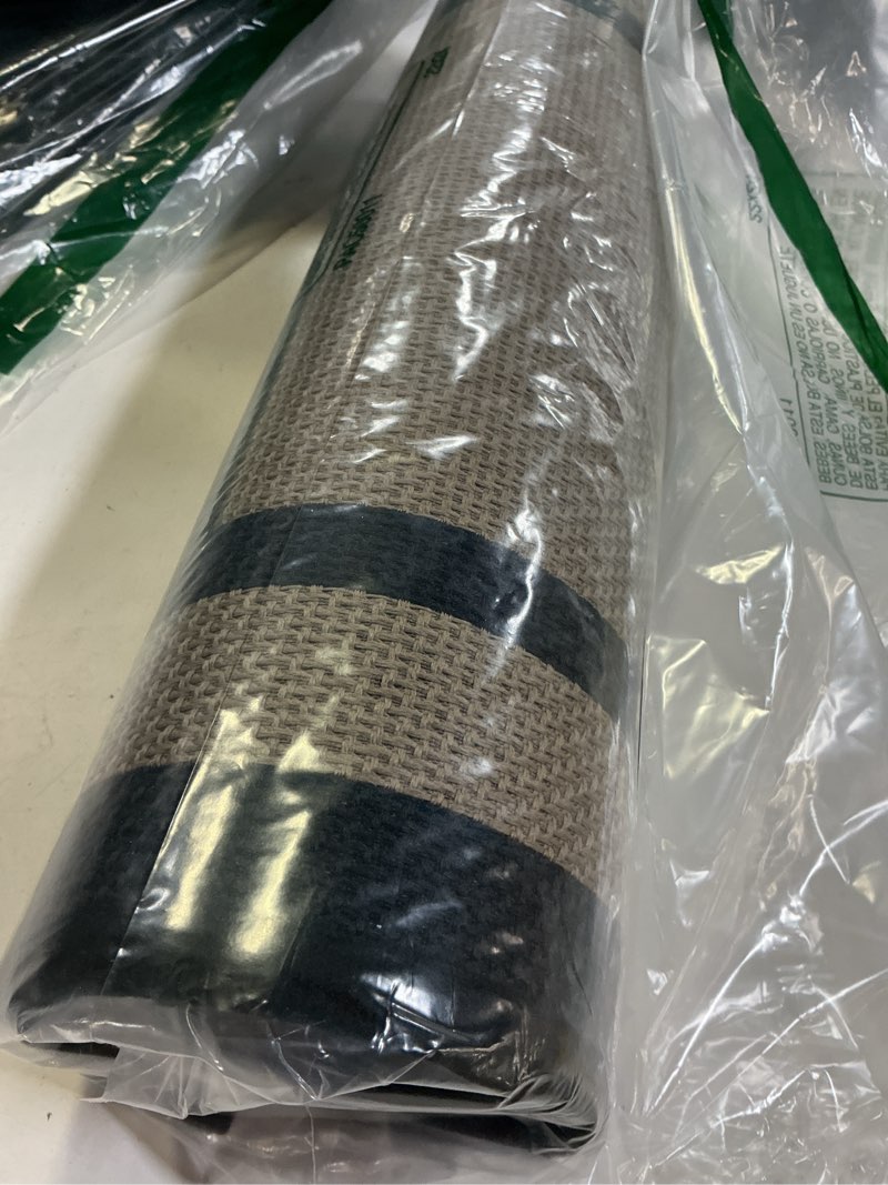 Condition photo showing Good Condition for kitchen mat non slip, washable kitchen rugs, absorbent kitchen mats for floor, rubber backing soft standing floor mat runner rugs,front of sink, easy to clean and maintain, linear brown 17"x59"
