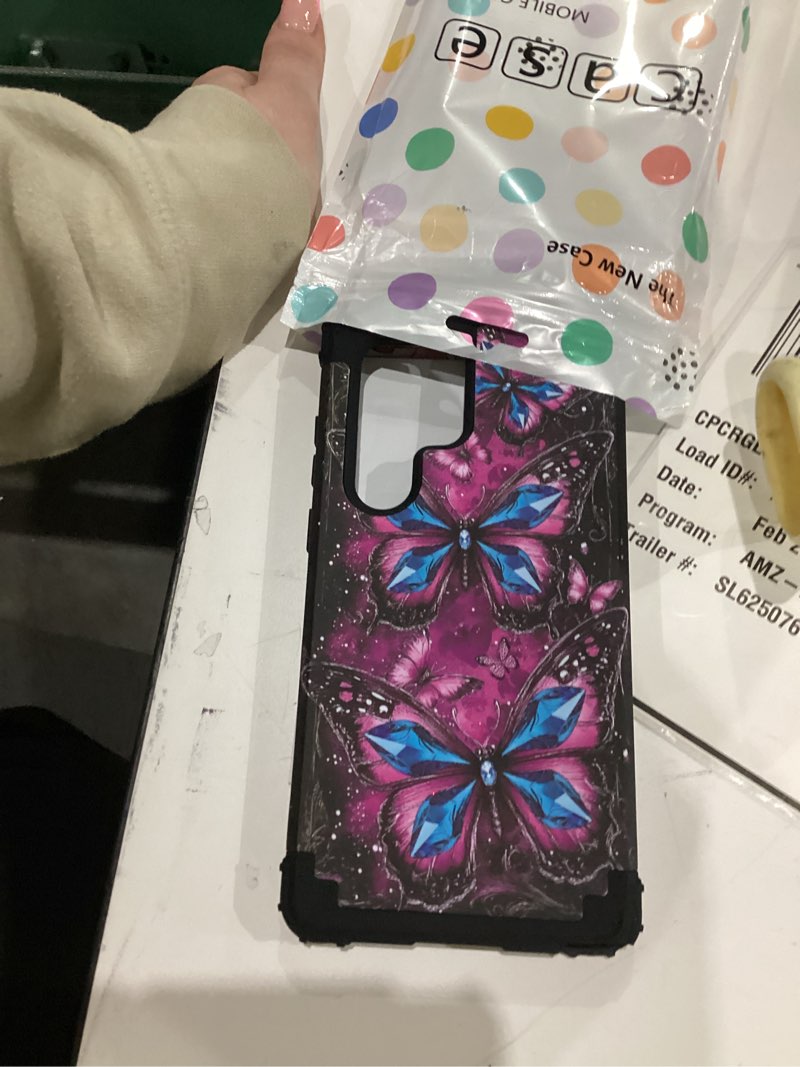 Hekodonk for Galaxy S23 Ultra Case,Three Layer Heavy Duty Shockproof Protection Hard Plastic+Soft Si