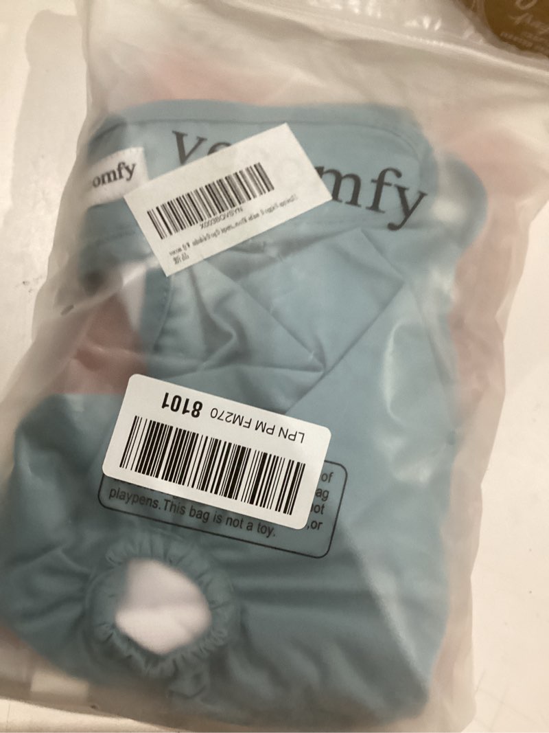 Condition photo showing Good Condition for Reusable Female Dog Diapers for Large Dogs,(4 Pack) Easy Absorbent Medium Doggie Diapers for Peeing,in Heat,Dog Period Panties,XL Simple Morandi X-Large(Pack of 4)